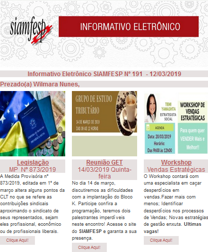 Informativo Eletrônico 191