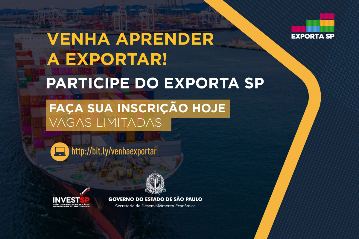 Exporta SP - Programa de capacitação para Exportação