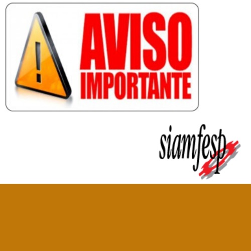 Aviso importante siamfesp