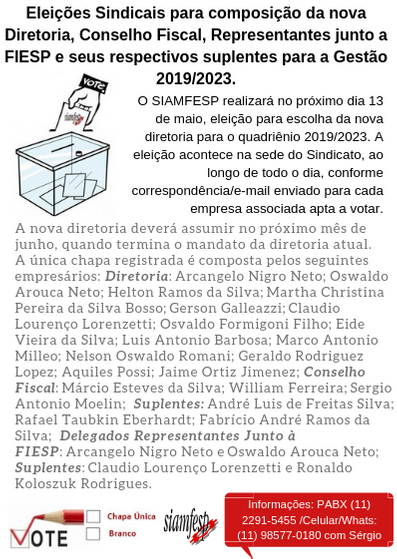 Eleição 2019