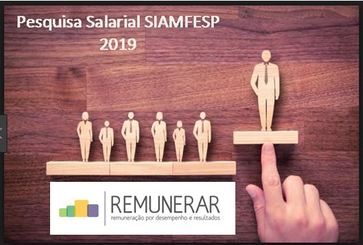 Pesquisa salarial 2019 remunerar