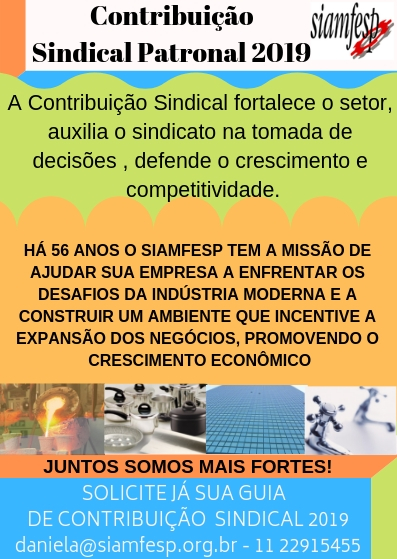 contribuicao sindical patronal 2019 2