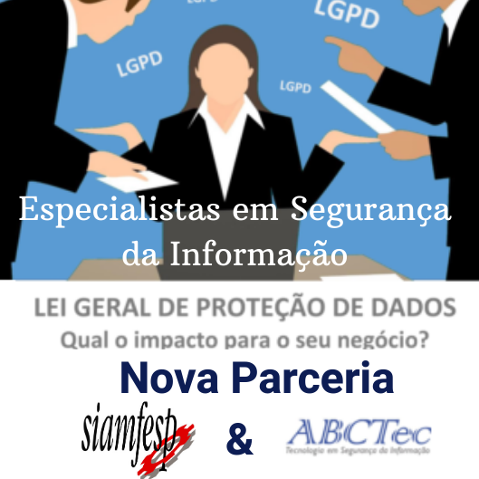Fechamos parceria com a ABCTec - Especialista em proteção de dados