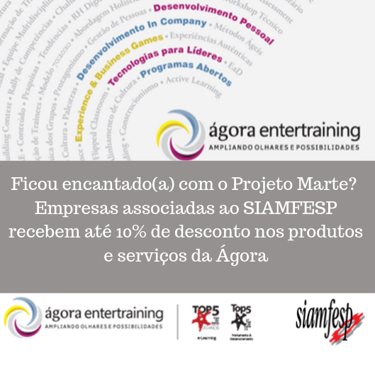 Ficou encantado(a) com o Projeto Marte? 